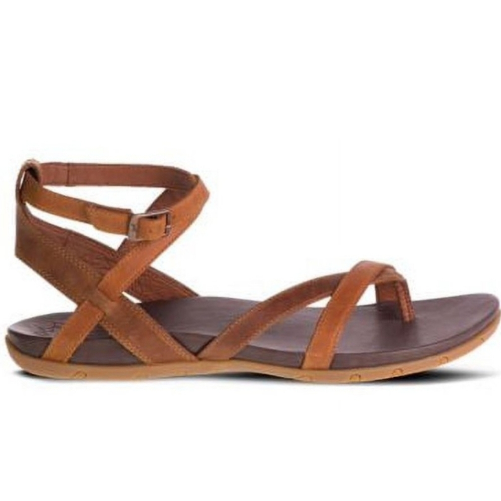 Chaco Brown Strappy Sandals - Picture 2 of 16